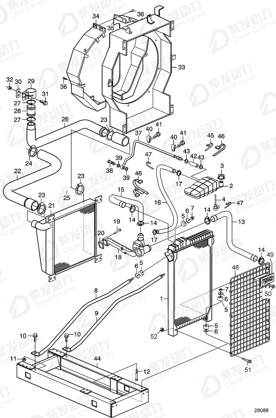 volvo penta Cable tie 20513984 Drawing volvo penta Cable tie 20513984 Drawing